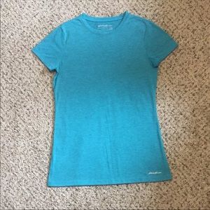 EUC Women’s Eddie Bauer Blue T Shirt Size M